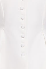 Odelia Halter Vest Pant Set - White