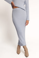 Payton Knitted Set - Light Blue