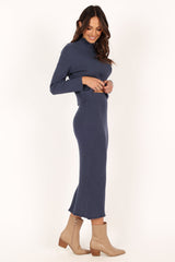 Payton Knitted Set - Navy