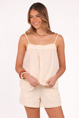 Poppy Short Set - Butter Yellow