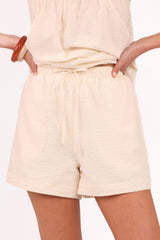 Poppy Short Set - Butter Yellow