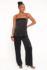 Selena Pant Set - Black