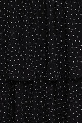 Selina Skirt Set - Black Polka Dot