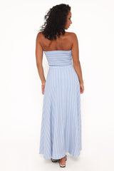 Serafina Two Piece Set - Blue Stripe