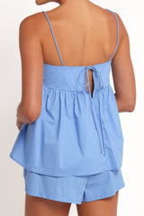 Serina Short Set - Blue