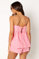 Serina Short Set - Pink