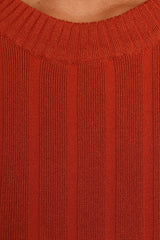 Silvie Knitted Set - Rust