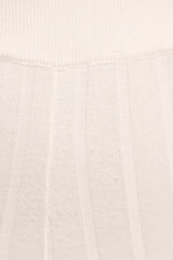 Silvie Long Sleeve Knitted Set - Cream