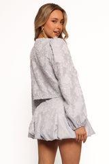 Stevie Two Piece Set - Dusty Blue