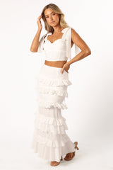 Tia Two Piece Set - Off White