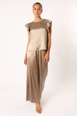 Tillie Two Piece Pant Set - Olive