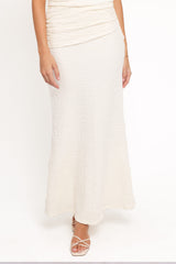 Vesper Maxi Skirt Set - Cream