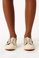 2294 Drill Overlock Stitching - Raw Off White