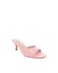 Addy Heels - Ice Pink Patent