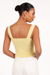 Alice Corset Top - Honeysuckle Yellow