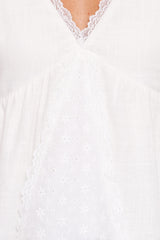 Aminta Top - White