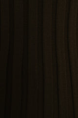 Aneesa Wide Rib Knit Top - Dark Olive