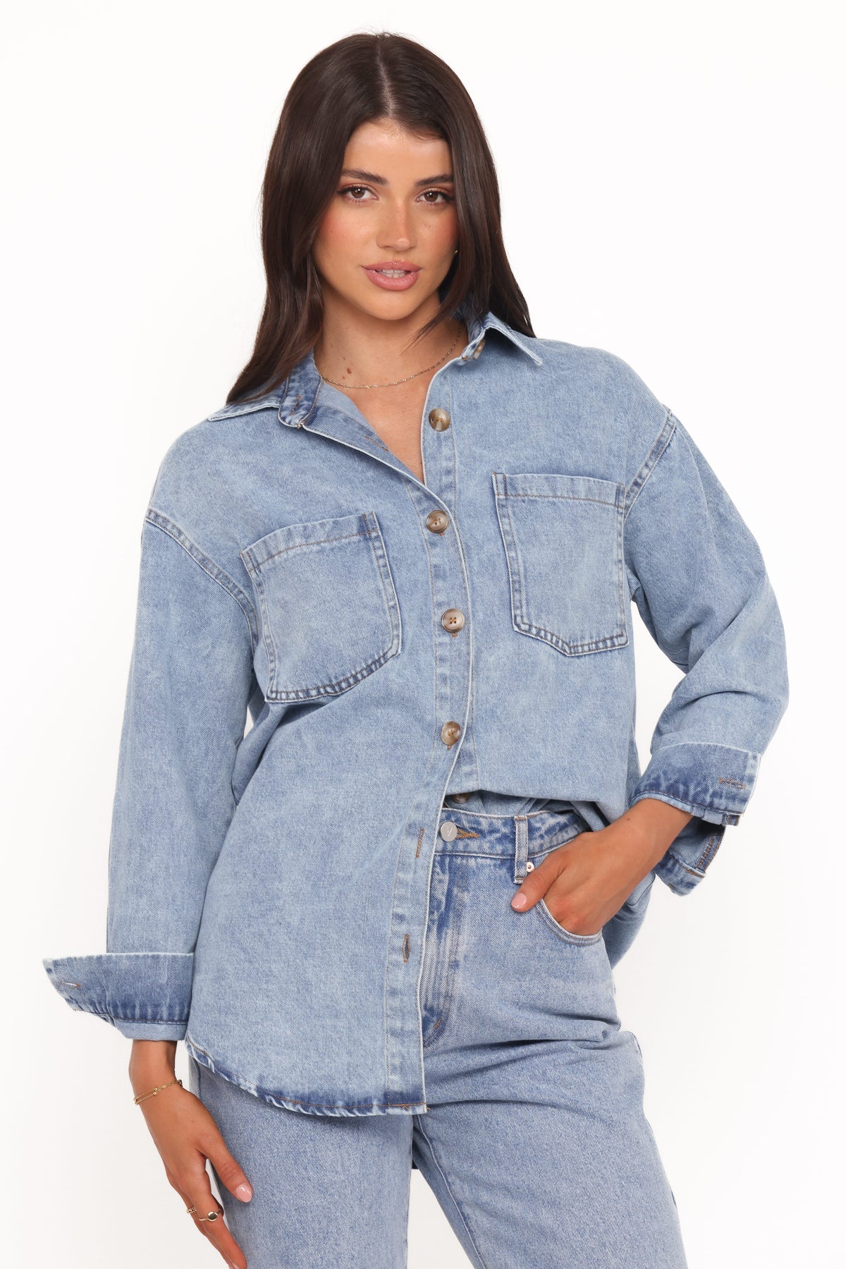 Anicia Denim Shirt - Light