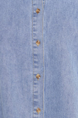 Antonella Denim Shirt - Denim Blue
