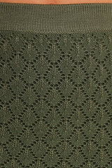 Asplie Knit Top - Olive