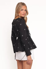 Azure Top - Black