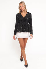 Azure Top - Black