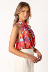 Blaise Halter Top - Pink Azalea