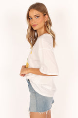 Citrus Tee - White