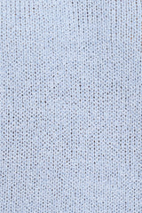 Coco Knit Top - Pale Blue