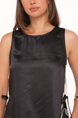 Coleman Side Slit Top - Black