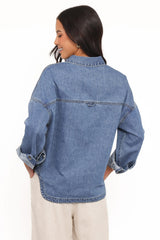 Cornelia Denim Shirt - Blue