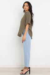 Dion Top - Olive