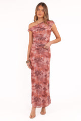Donata Top - Blurred Botanics
