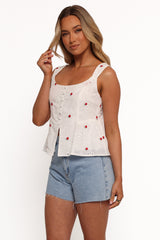 Estelle Top - White