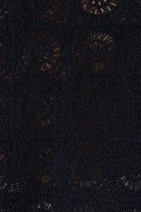Fiona Knit Top - Navy