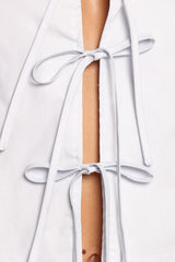Fresca Tie Front Top - Light Blue
