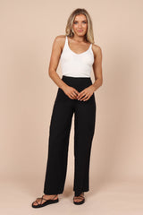 Gemma V Neck Tank Top - Ivory