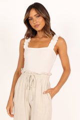 Heidi Bodysuit - White