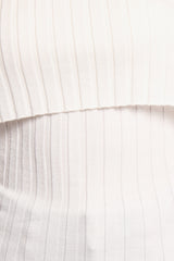 Inora Off Shoulder Knit Top - White