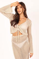 Jacqui Knit Top - Ecru