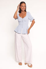 Kameran Top - Pale Blue