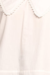 Kenna Long Sleeve Top - White