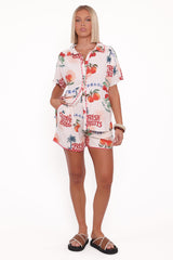Lars Short Sleeve Shirt - Tutti Frutti