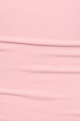 Liah Off Shoulder Knit Top - Light Pink