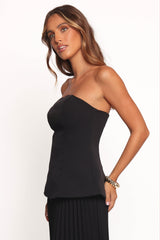 Liliana Strapless Top - Black