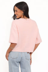 Lilith Knit Top - Pink
