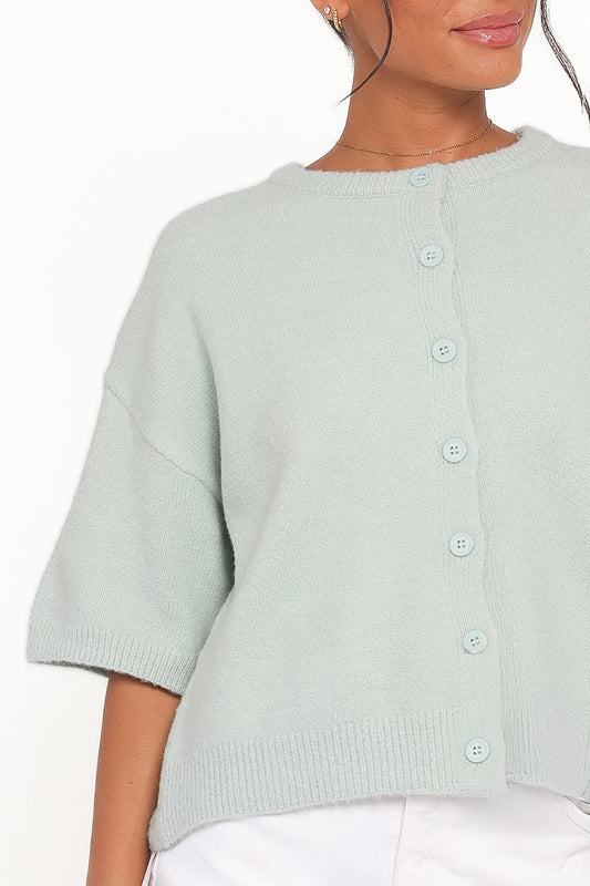 Lilith Knit Top - Sage