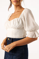 Lily Top - Ivory
