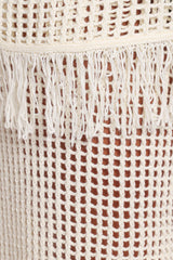Lorna Knitted Top - Off White