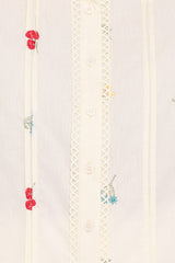 Lucile Embroidered Shirt - Light Yellow